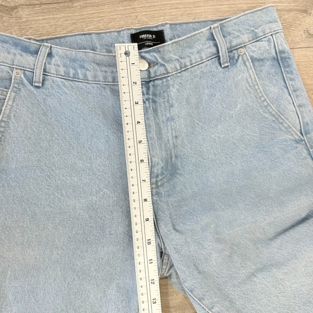 Forever 21‎ Los Angeles Loose Fit Jeans Denim Blue Womens Size 30
